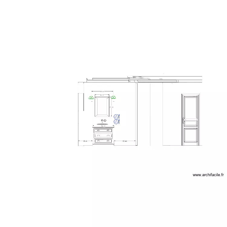 &eacute;l&eacute;vation &eacute;lectrique suite parentale belle ile. Plan de 