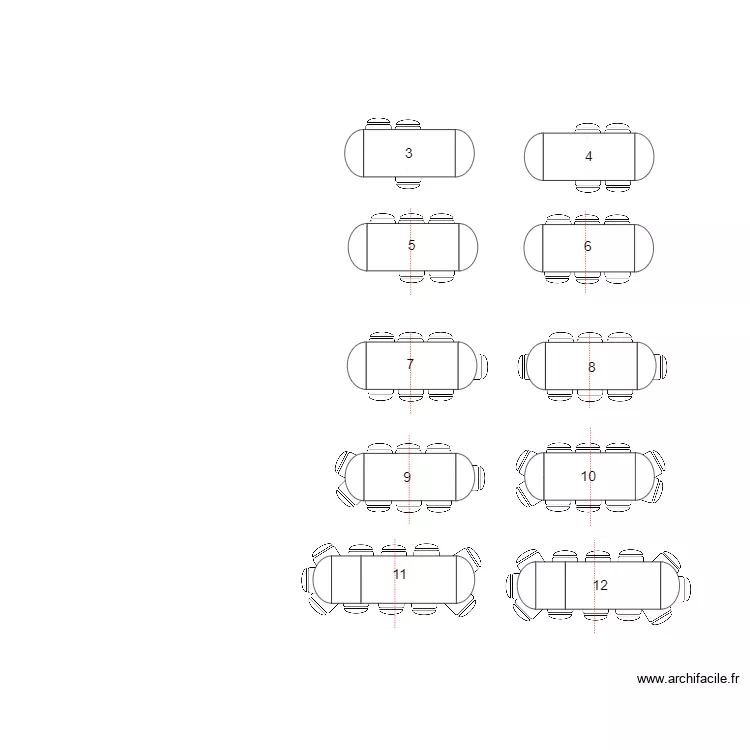 Plans de table. Plan de Plans de table. Plan de