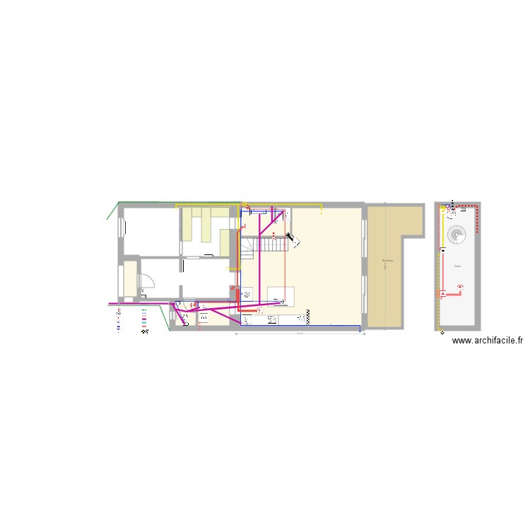 2020302 PLOMBERIE CHAUFFAGE. Plan de 0 pièce et 0 m2