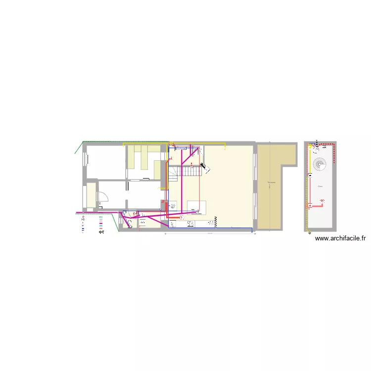 2020302 PLOMBERIE CHAUFFAGE. Plan de 