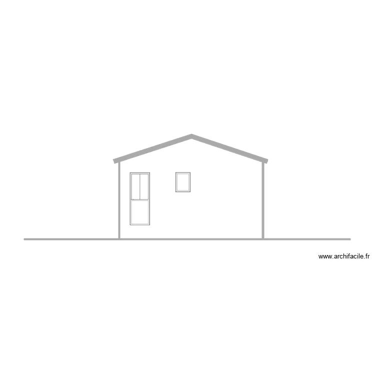 pignon garage 66. Plan de pignon garage 66. Plan de