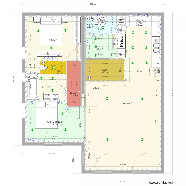 DOSSIER IGNATIO  mise &agrave; jour 24 09 2019 plan elec. Plan de 