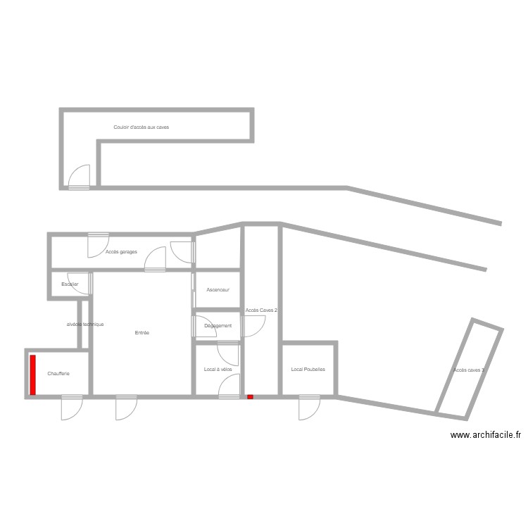 4A RDC. Plan de 0 pièce et 0 m2