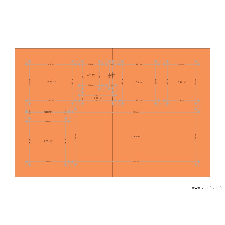 plan 11 peuchaud modif. Plan de 0 pièce et 0 m2