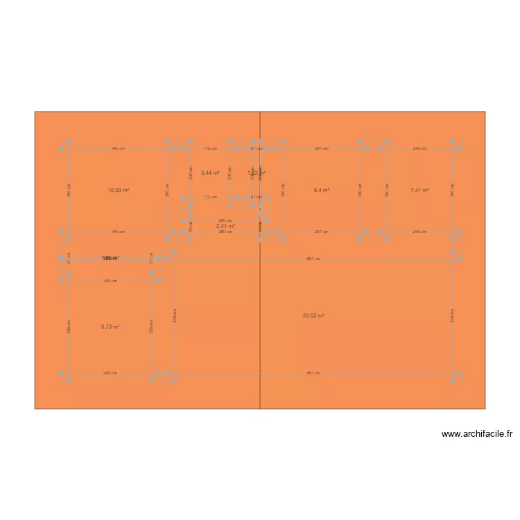 plan 11 peuchaud modif. Plan de 
