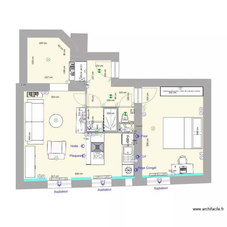 01 Levallois Plan &eacute;clairage prises. Plan de 