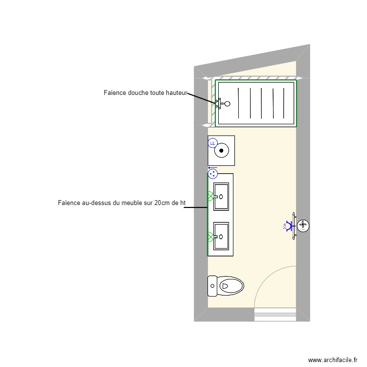brunet projet. Plan de 0 pièce et 0 m2