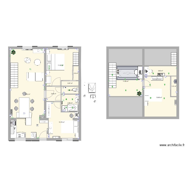 maison francis v8. Plan de 0 pièce et 0 m2