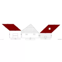 Plan des Facades et des Toitures
