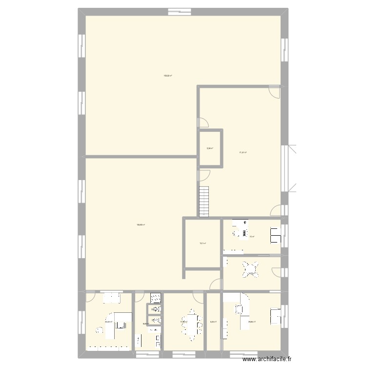 Local Marigny 2 . Plan de 0 pièce et 0 m2