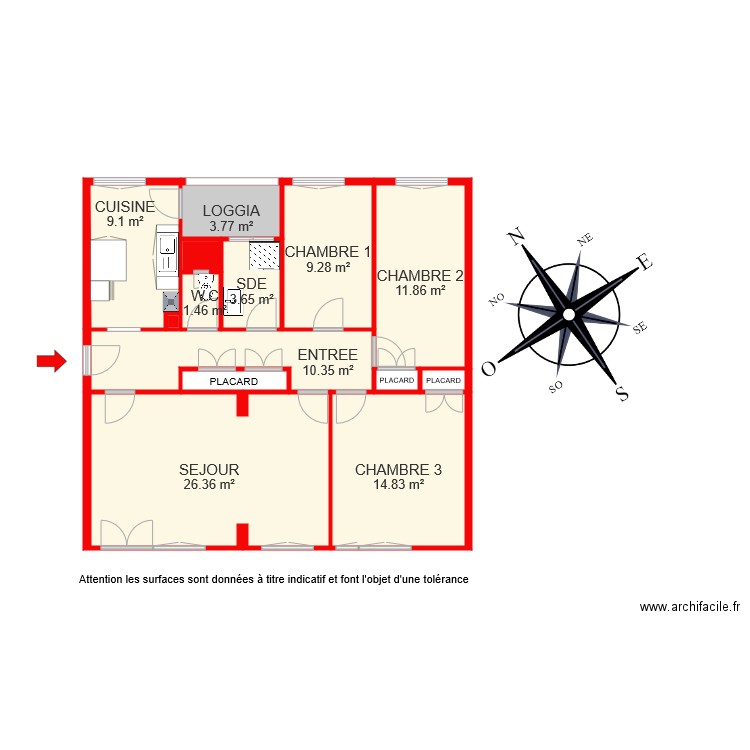 BI 6246 Rita. Plan de 0 pièce et 0 m2