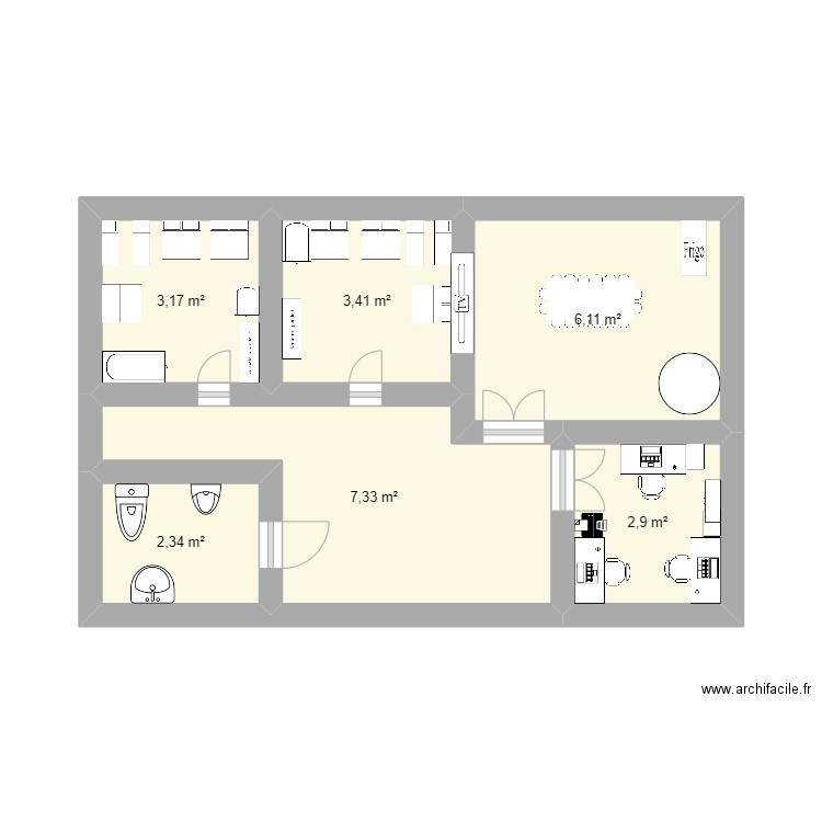garderie Joey 2. Plan de 0 pièce et 0 m2
