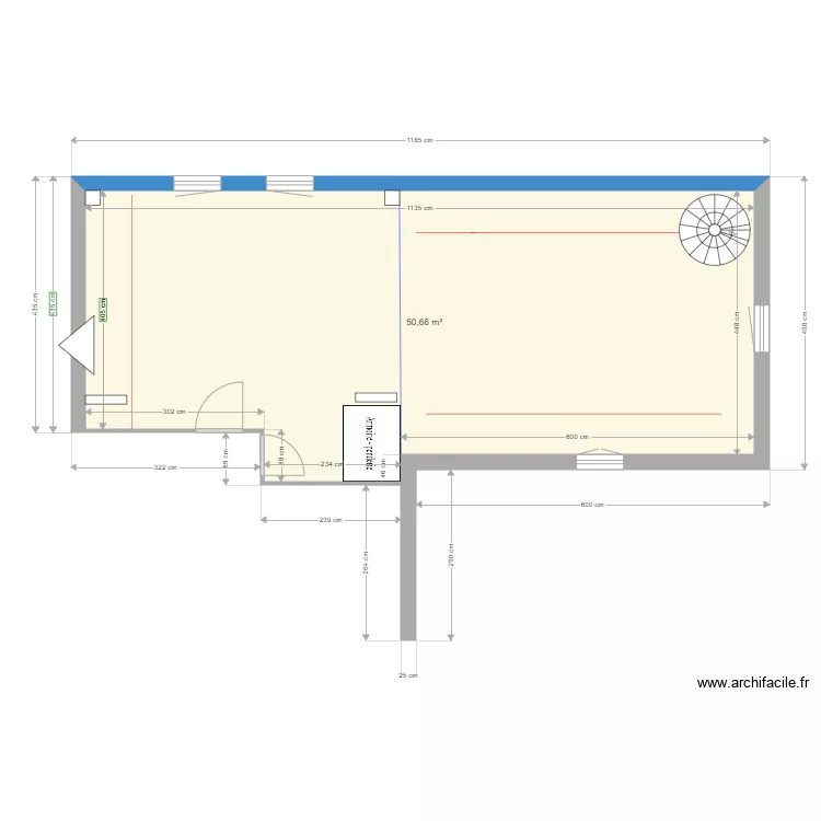 ETAGE SUD EXTENSION 3. Plan de 