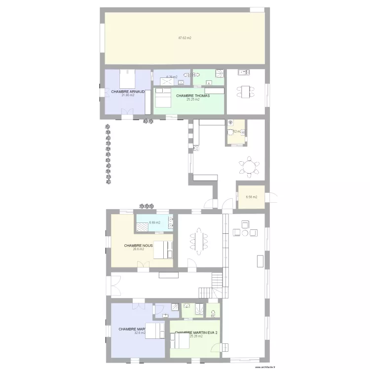 PLAN VERSION 8. Plan de 