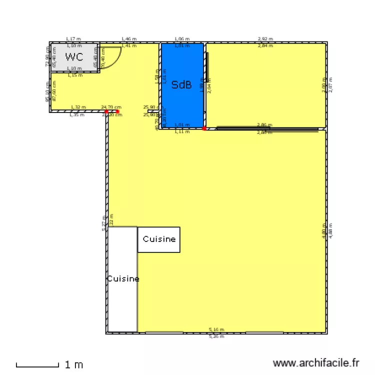 Appartement. Plan de 
