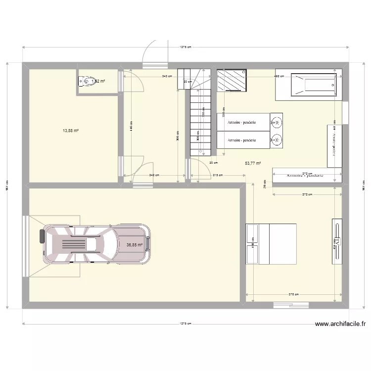 REAMENAGEMENT SOUS SOL PLAN FAVIER 5. Plan de REAMENAGEMENT SOUS SOL PLAN FAVIER 5. Plan de