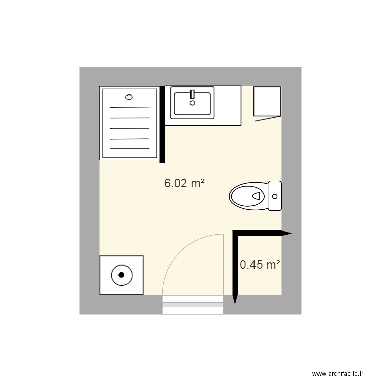 BRUGNEAUX JAECK PROJET SDB ETAGE 2. Plan de 0 pièce et 0 m2