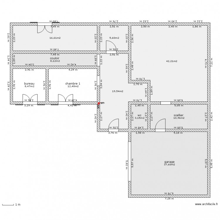 maison avec tour. Plan de 0 pièce et 0 m2