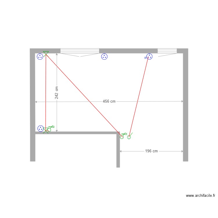 salle tvbourhis. Plan de 0 pièce et 0 m2