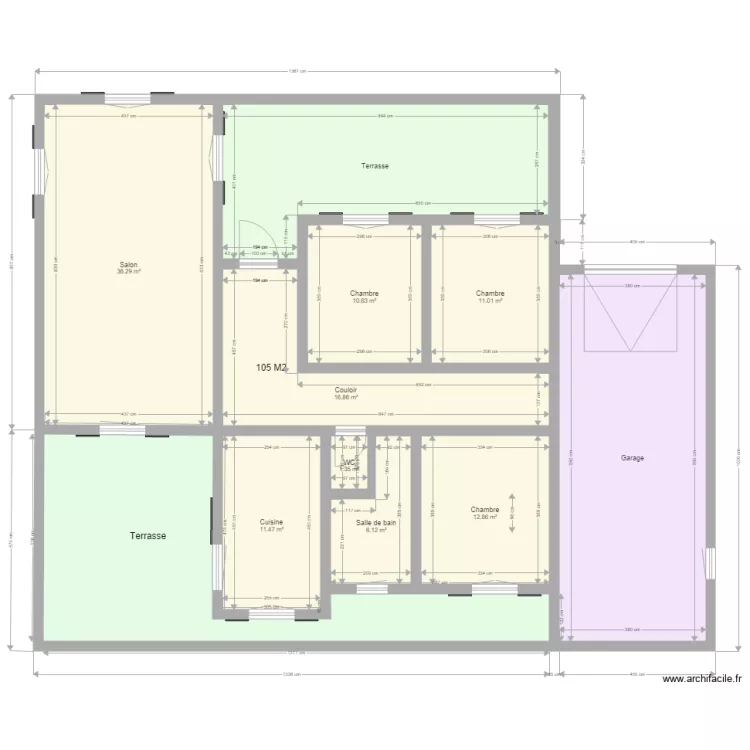 MAISON CORSE au mieux. Plan de MAISON CORSE au mieux. Plan de