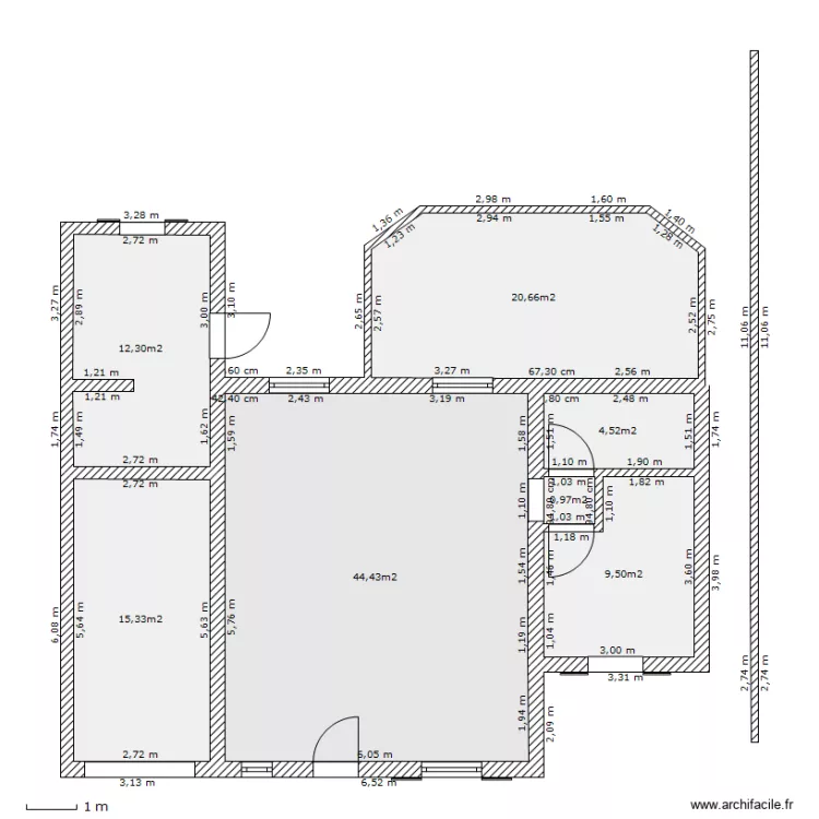 projet agrandissement. Plan de projet agrandissement. Plan de