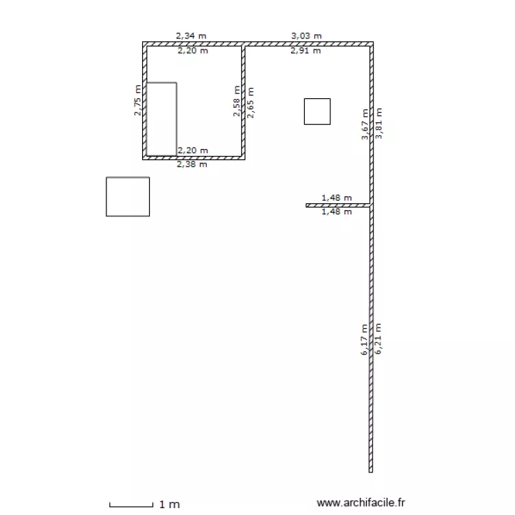 sdb et chambre2. Plan de sdb et chambre2. Plan de