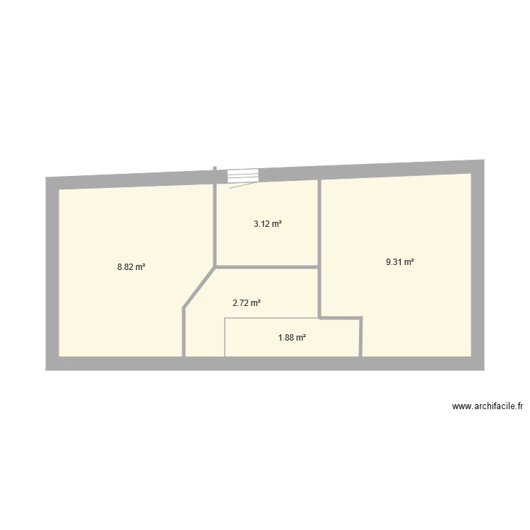 ETAGE REEL 2. Plan de 0 pièce et 0 m2