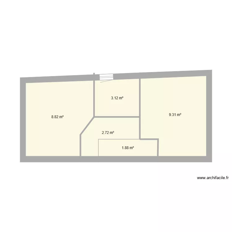 ETAGE REEL 2. Plan de 