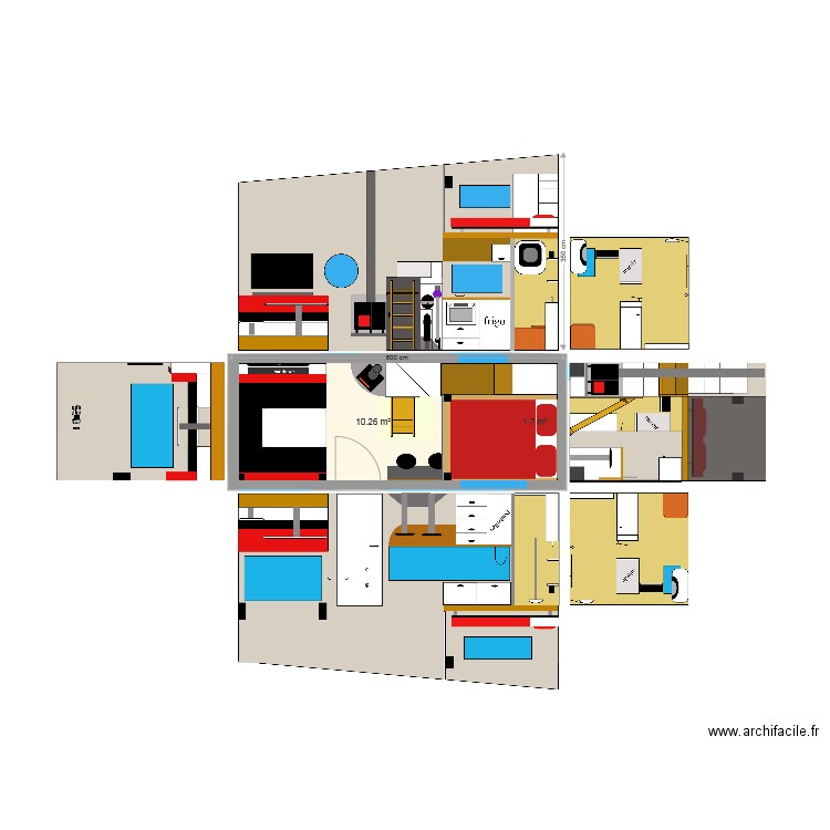 tiny 8. Plan de 0 pièce et 0 m2