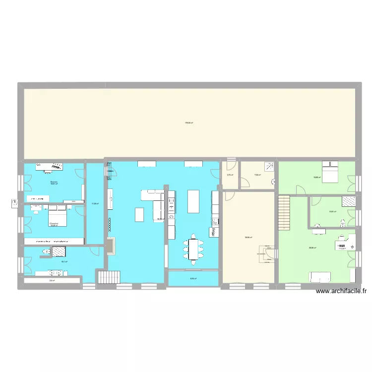 Villematier V4 - Aggy-Mick. Plan de 