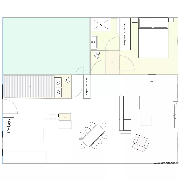 home staging. Plan de 