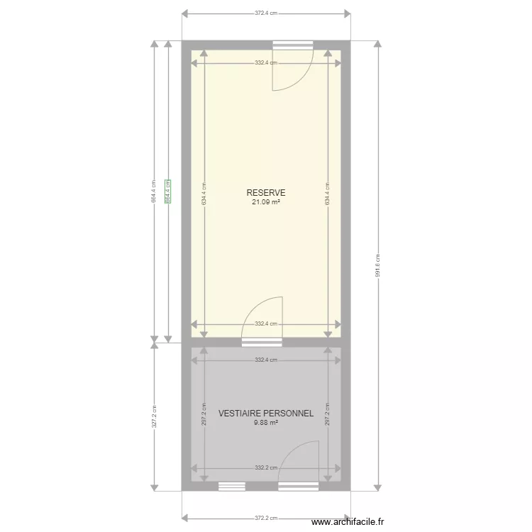 Labenne vestiaires 2. Plan de Labenne vestiaires 2. Plan de