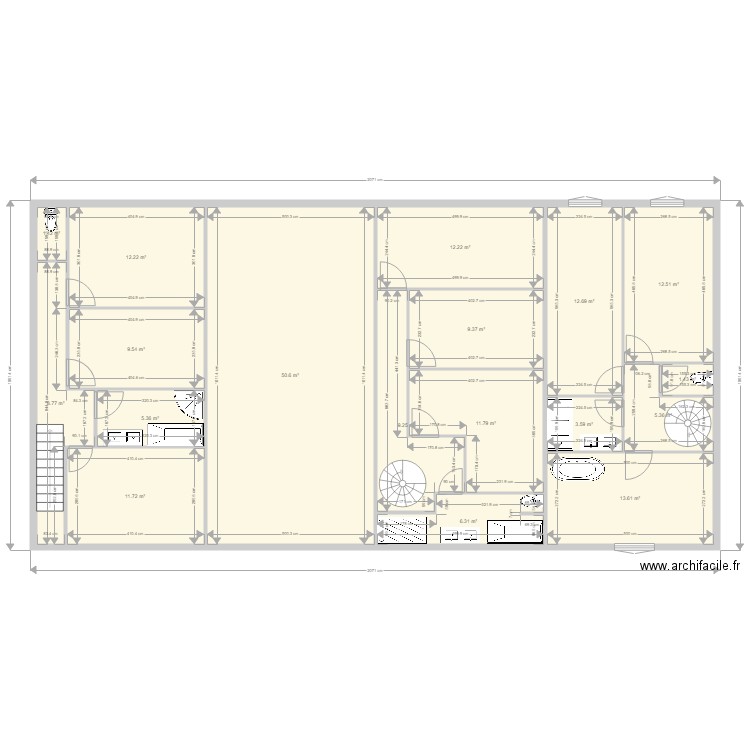 projet immeuble le cendre  Etage. Plan de 0 pièce et 0 m2