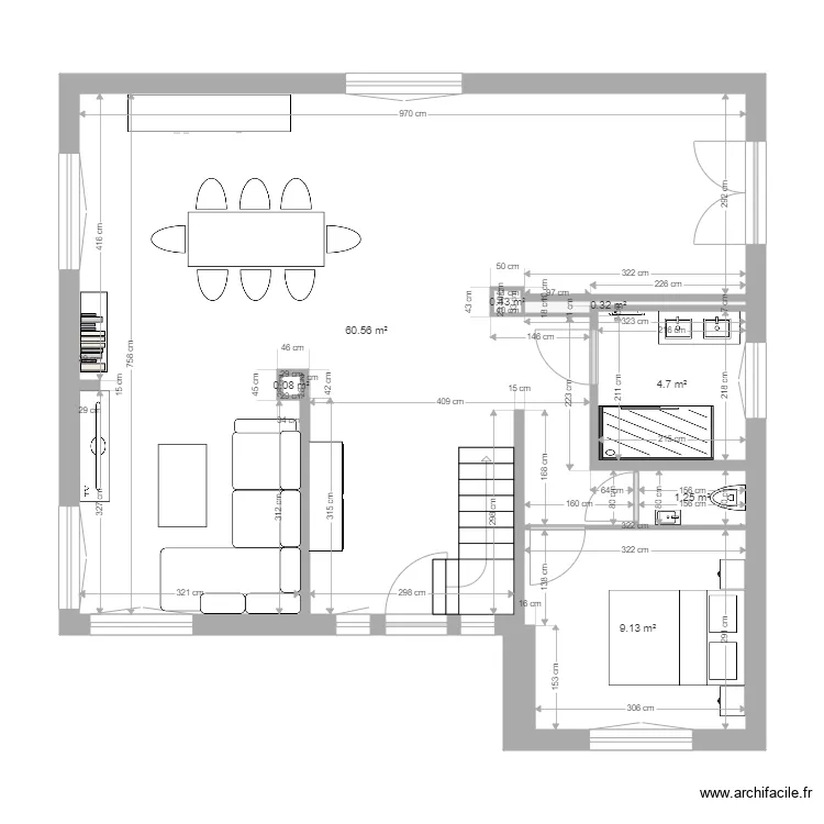Plan THANN 2modifi&eacute;. Plan de 