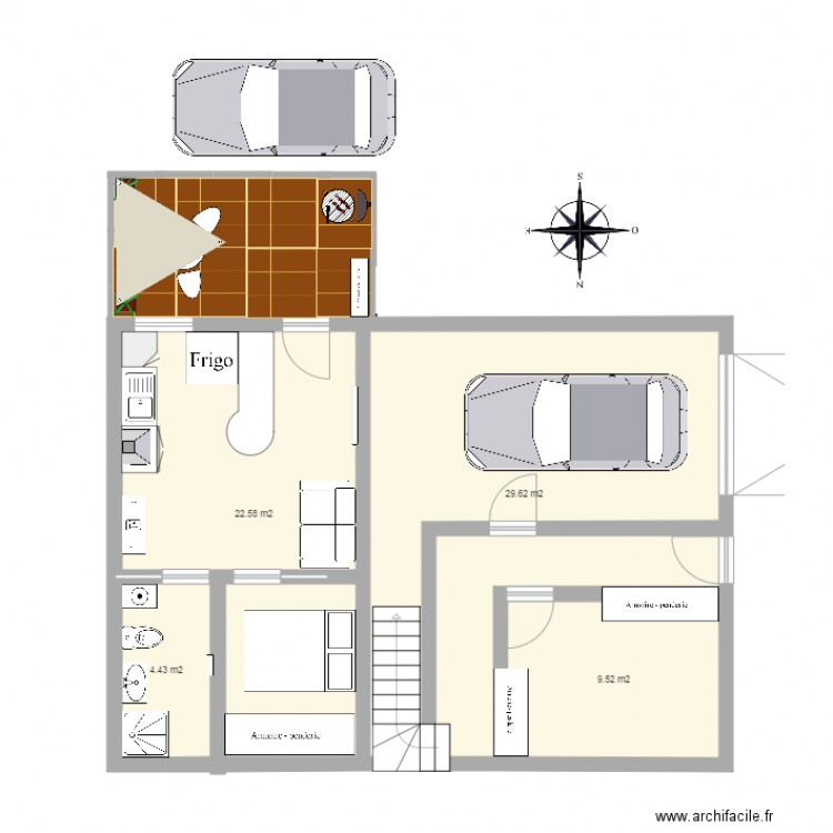 plan appartement f1