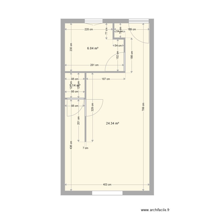 Maison B. Plan de 0 pièce et 0 m2
