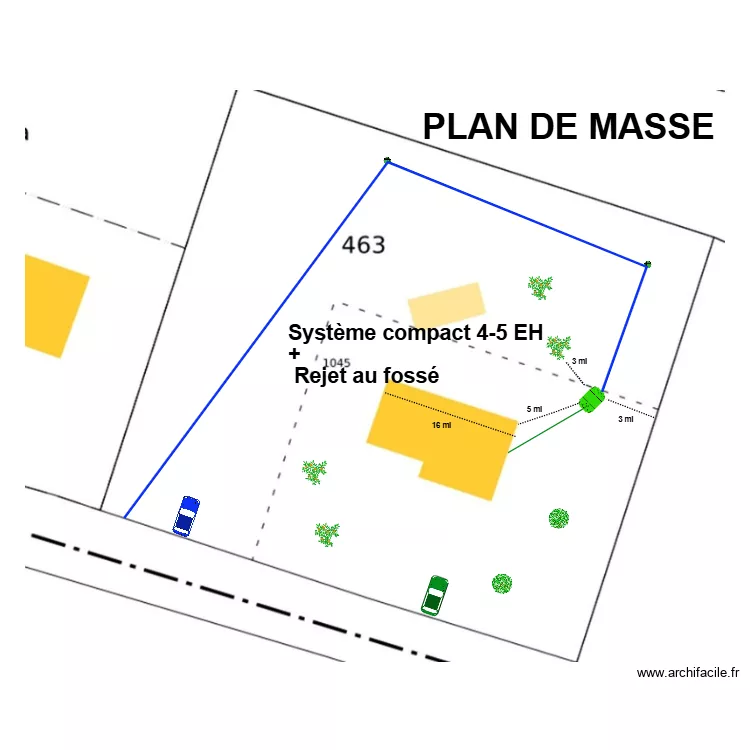 Bonnemaison. Plan de 