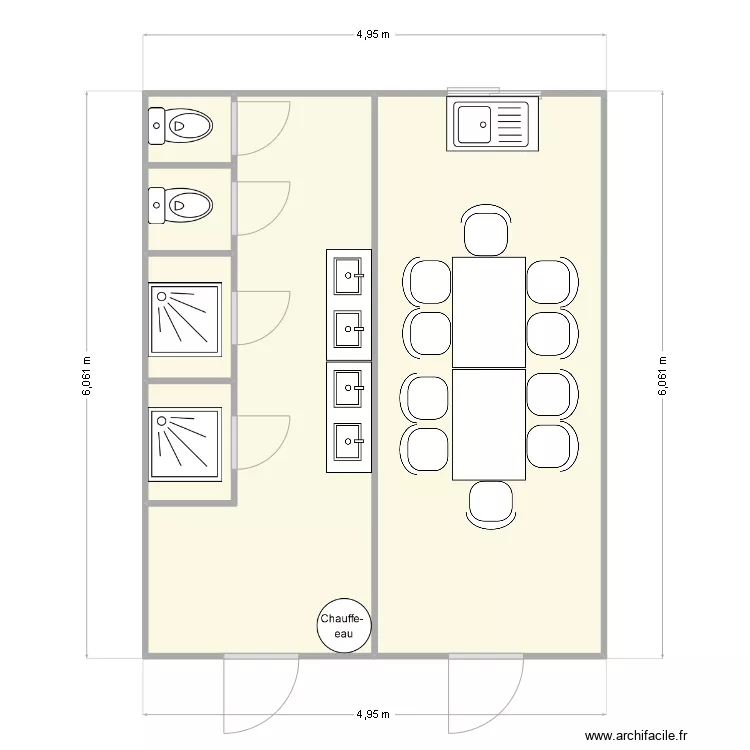 STAL TP CHANTIER LE CHAMBON FEUGEROLLES 42500. Plan de 