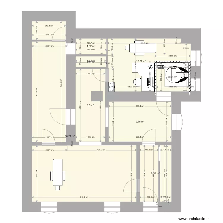 LOPEZ 77 SALLE RX V1 1. Plan de LOPEZ 77 SALLE RX V1 1. Plan de
