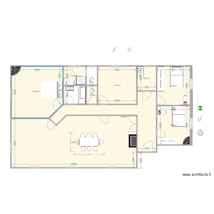 rosny 1. Plan de 0 pièce et 0 m2