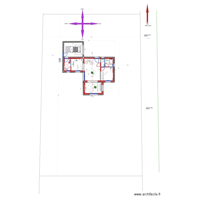 BEG LEGUER  03 09 23 . Plan de 4 pièces et 137 m2