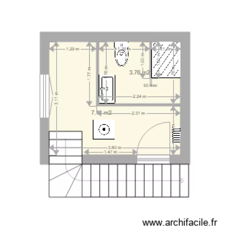 Palier projet SdB 3. Plan de Palier projet SdB 3. Plan de