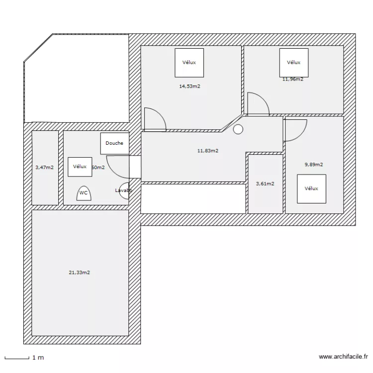 Fleurat N26. Plan de Fleurat N26. Plan de