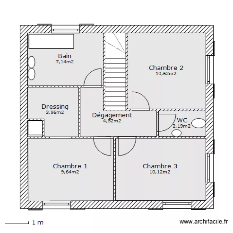 La Muette N1 V6.2. Plan de 