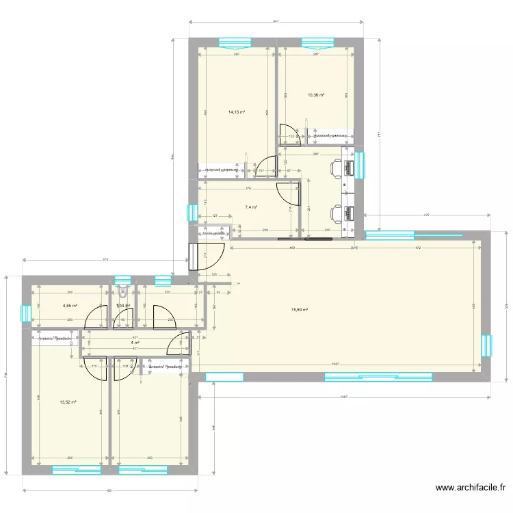Palasca 2. Plan de 