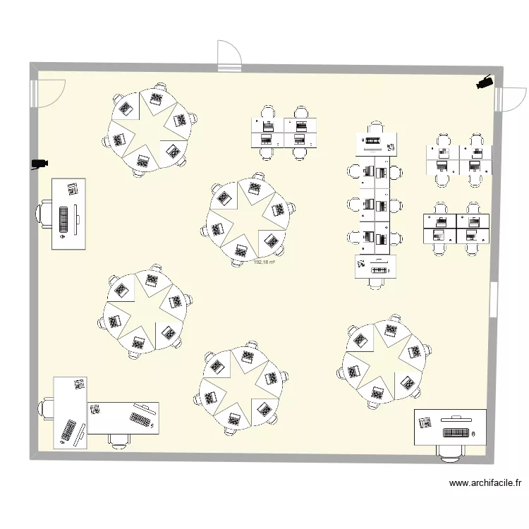 plateau B. Plan de plateau B. Plan de