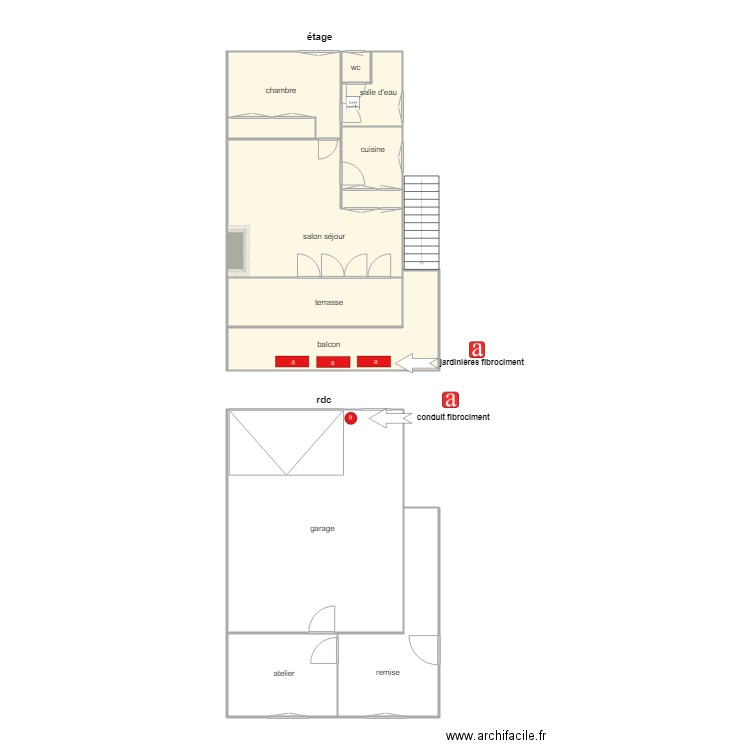 barraud vincent am. Plan de 0 pièce et 0 m2