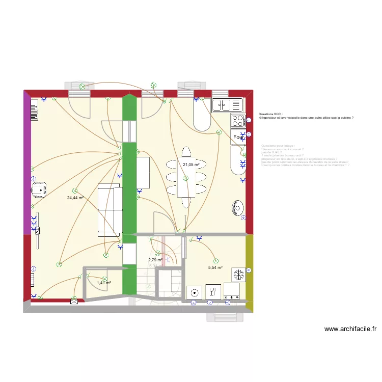 Vernazoubre Version 2.1 Fred. Plan de 12  et 110 m²