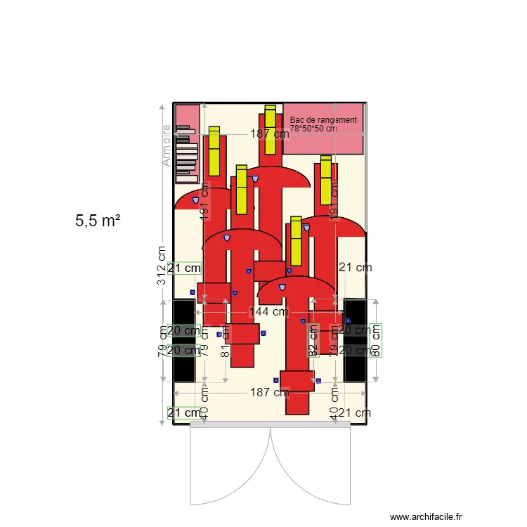 Plancher camionnette V4. Plan de Plancher camionnette V4. Plan de
