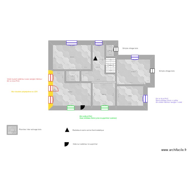 Riedishiem. Plan de 30 pièces et 298 m2